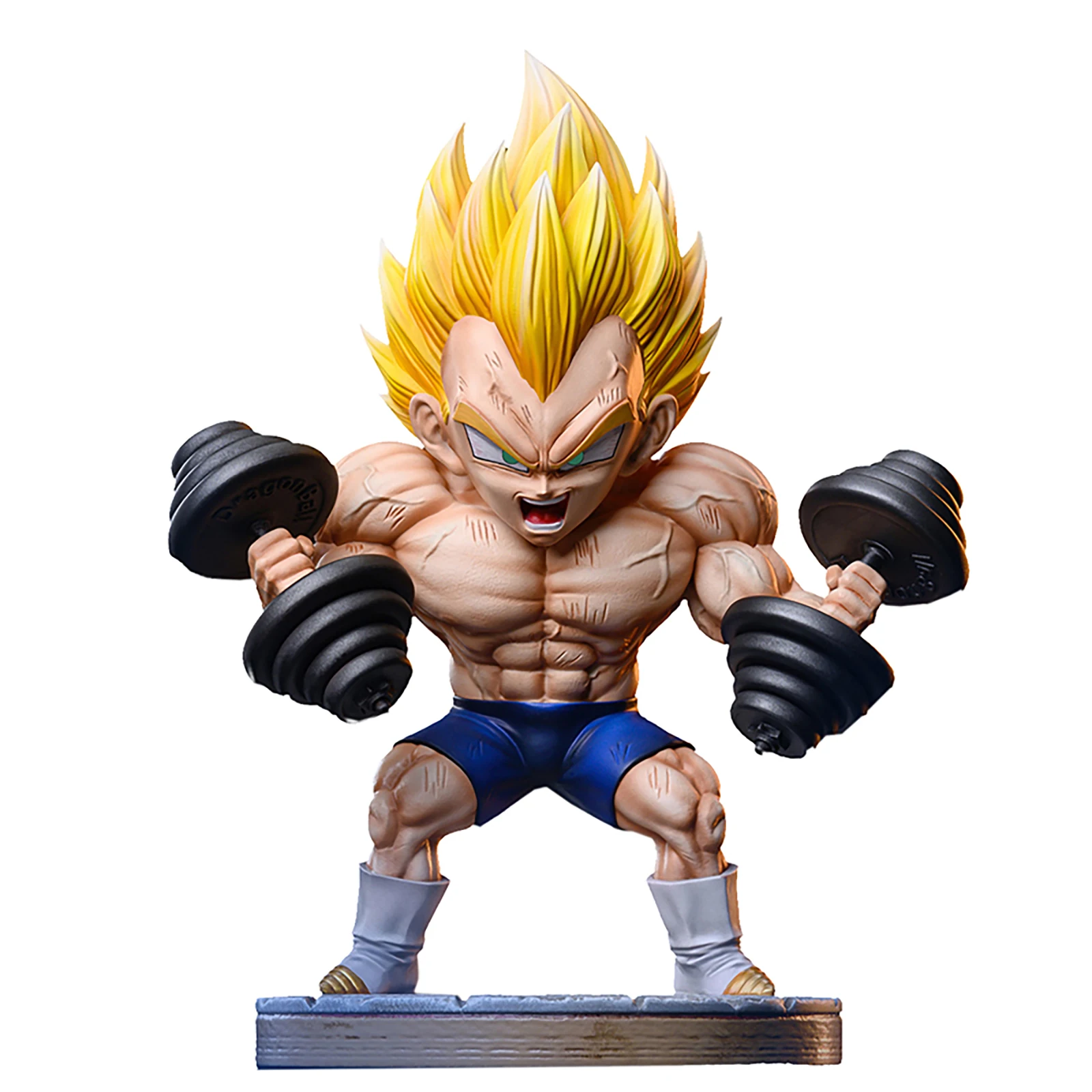 DRAGON-Ba11 DBZ Vegeta Fitness GK Figure Model Figurals anime figures toys