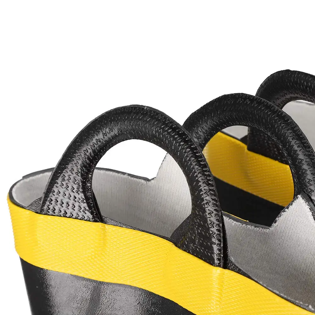 High Quality Rubber Boots for Men Gumboot with Steel Toe Sole Fire Fighting Safety Boots Waterproof Flame Retardant Shoes