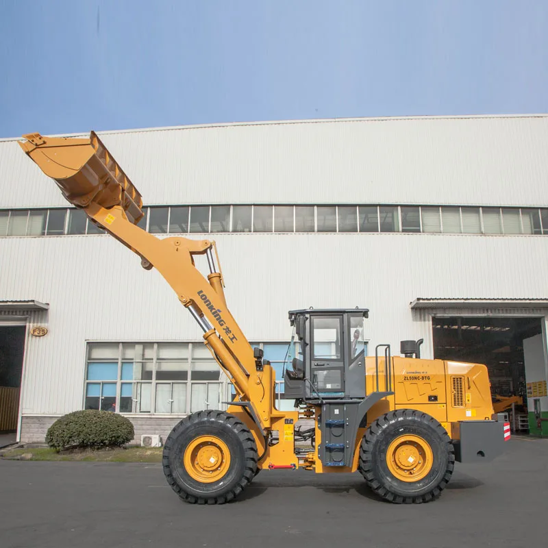 High quality 5t capacity construction equipment lonking wheel loader