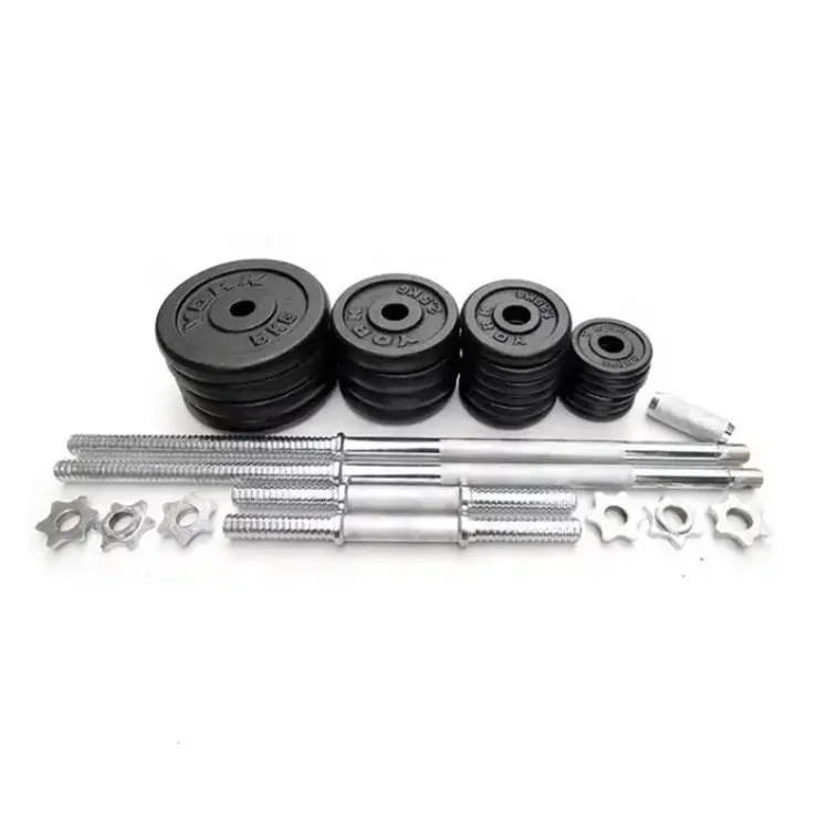 gym fitness equipment gym adjustable dumbells  set 50 kg