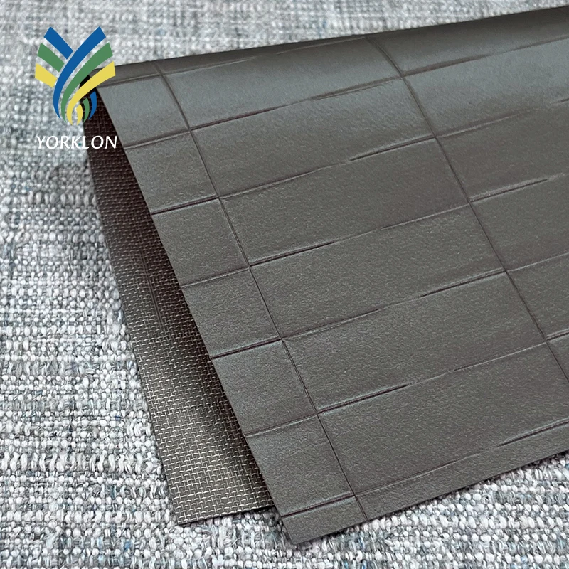 WIS 058-083 Free Sample Water proof Vinyl PVC Leather Wallpaper  Wall paper Rolls