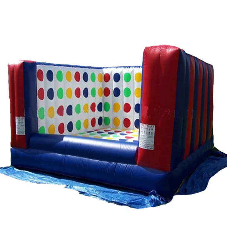 Factory Price Inflatable interactive twister sport game for kids and adults