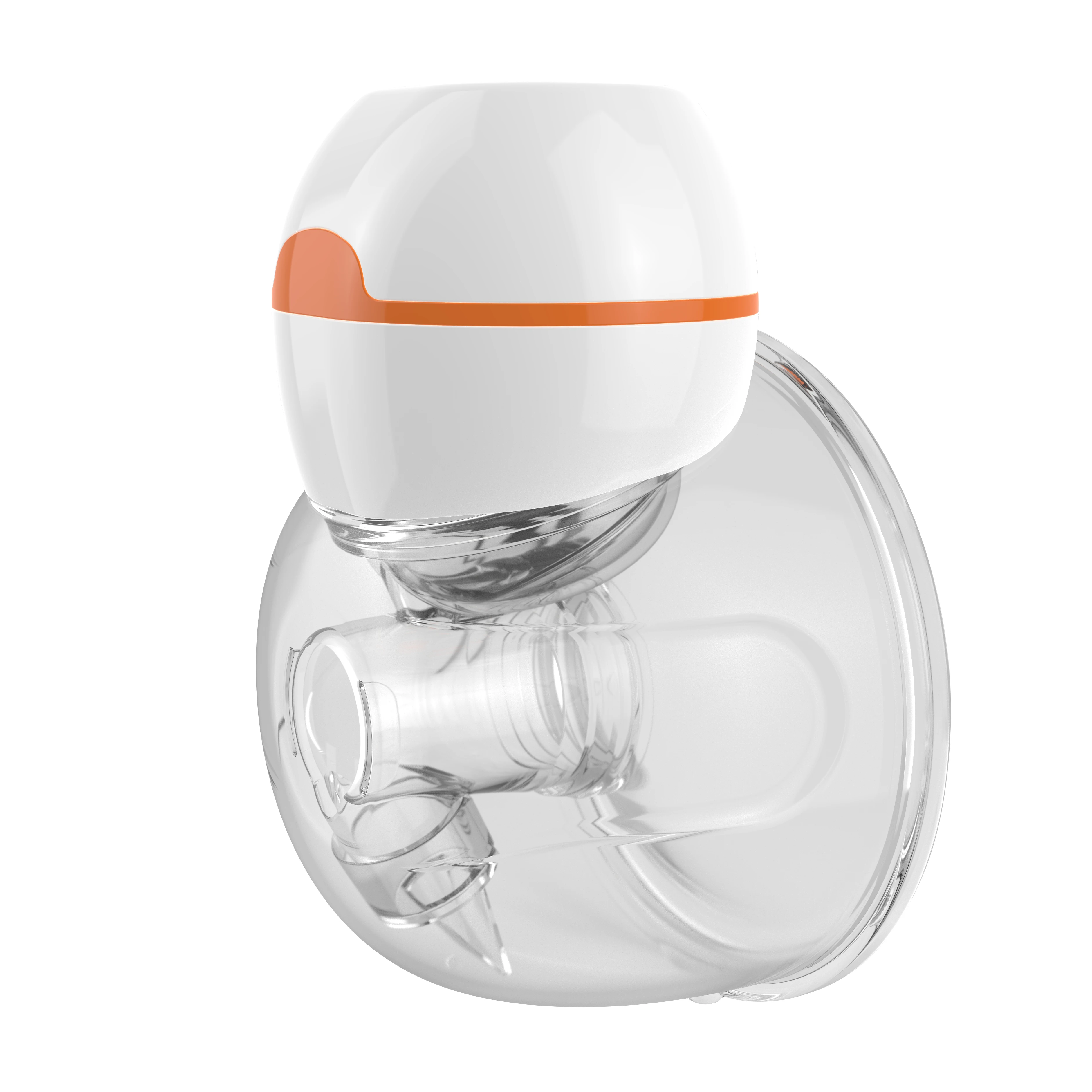2022 baby breast feeding supplies  OEM hands free breast pump wearable pump strong suction