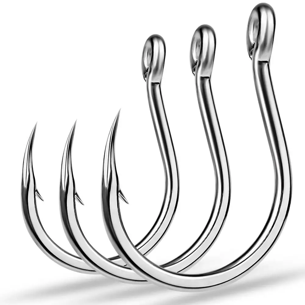 Factory OEM&ODM High Carbon Steel Fishing Hook Single Carp Fishing Hooks with Ring ModeL Fishing Hooks
