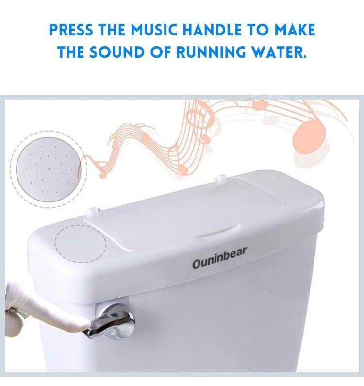 Potty Training Seat with Music Realistic Potty Training Toilet for Home Use Potty Print Accept Style Plastic New Plastic Baby