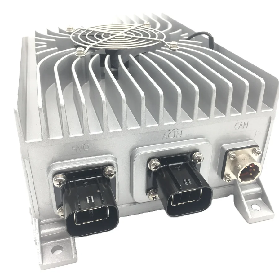 Dilong supply onboard charger for EV battery 6.6kW air cooling 600V ev OBC charger