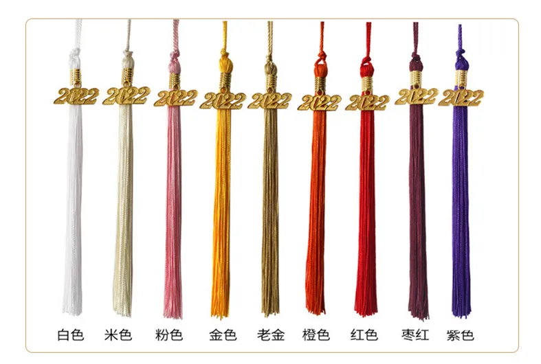 Wholesale Mixed Color Popular Graduation Tassel With Year Charm