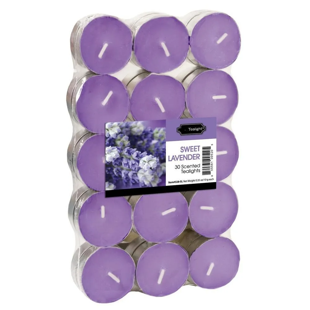tea light candles scented 50 pack