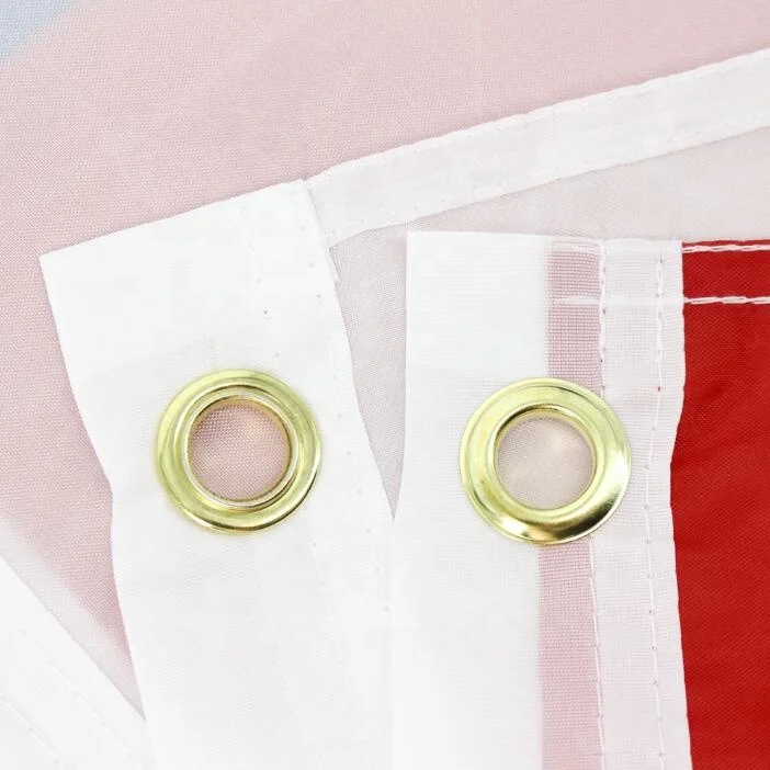 Factory Price 3x5 ft Serbia Country Flag Serbian Flag Printed Brass Grommets National Flag