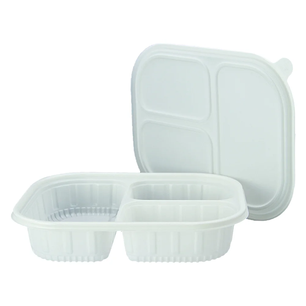 eSUN Manufacture 750ML Single Grid CPLA Lunch Container Box with Lids