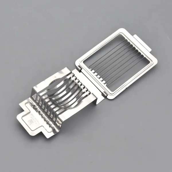 Stainless Steel Mushroom Peeler Boiled Egg Wire Slicer Cutter