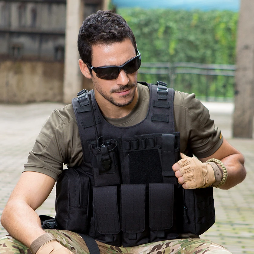 Military Bulletproof Vest For Men Paintball Tactical Molle Operation Vest Military Army Vest