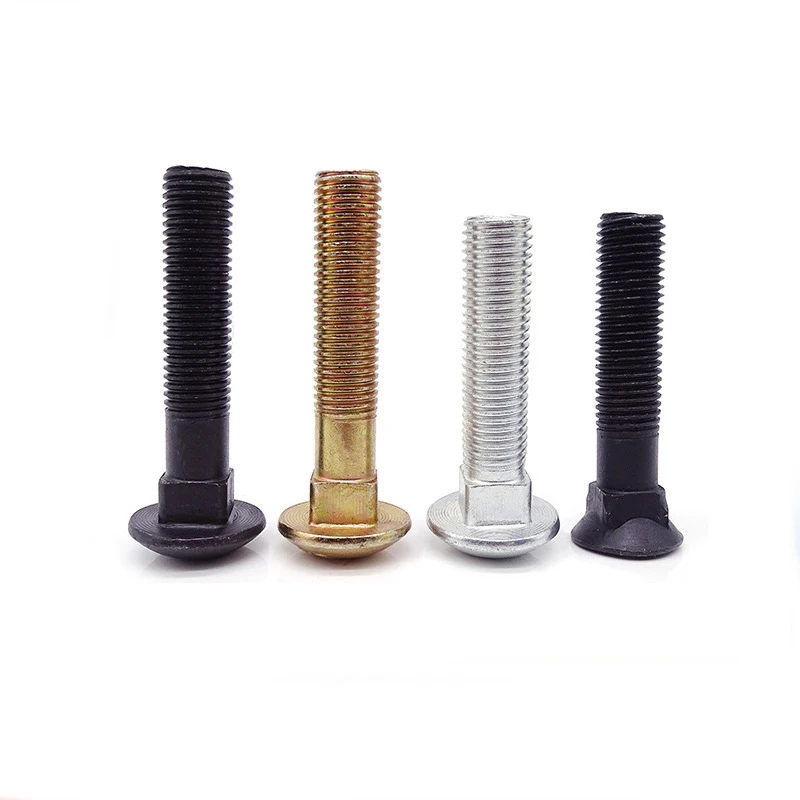 Custom Made 306 Stainless Steel Carriage Bolt with Mushroom Head Square Neck DIN Standard Plain Finish
