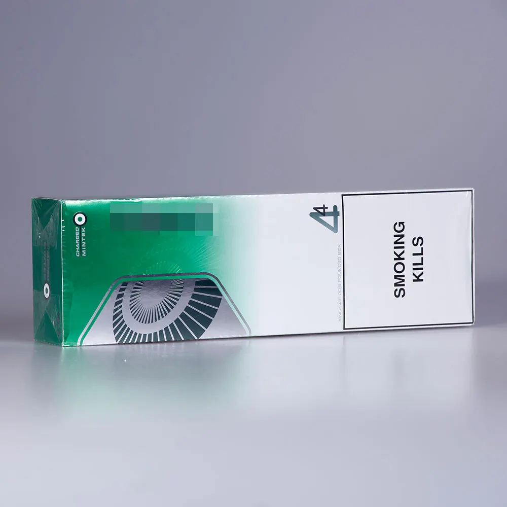 Custom Logo Printed Hot Sale Luxury King Size Packs Brand Cigarette Tobacco Products Packaging Paper Box