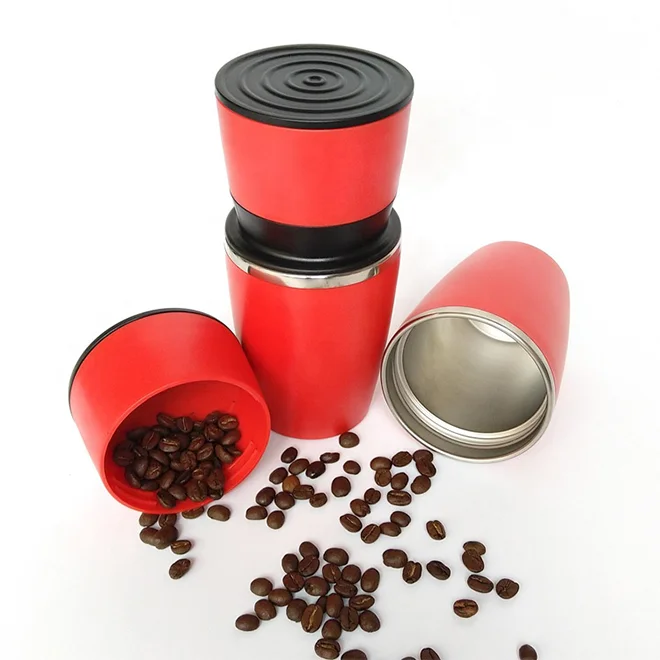 Coffee manual grinder hand-cranked portable grinder mini fresh coffee grinding cup coffee grinder