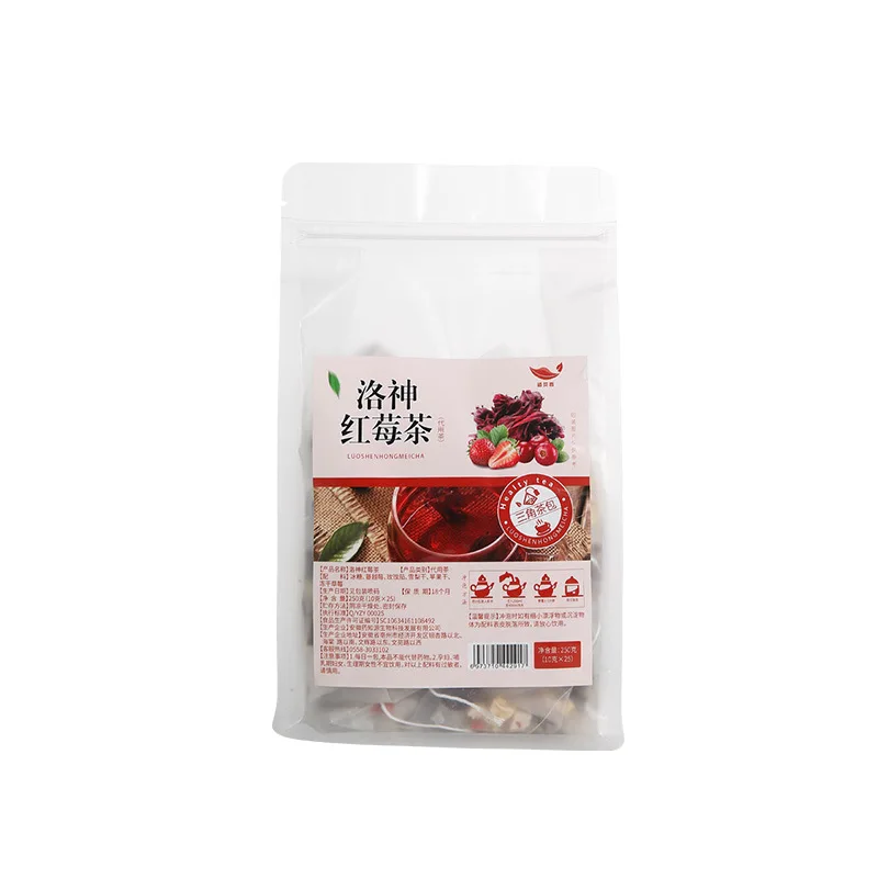 Organic Cranberry Roselle Loose Tea Flavorful Fruit Tea in Bulk Box Cup Sachet Bottle Packaging Freshly Processed