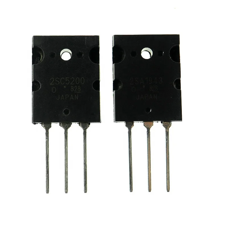 Bipolar Transistors - BJT NPN PNP 230V 15A 2SC5200 2SA1943