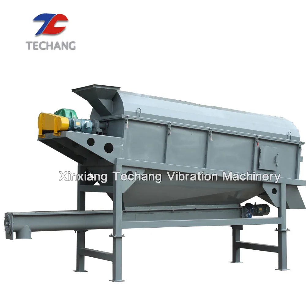 Rotary compost sieve drum screen trommel vibrating sieve