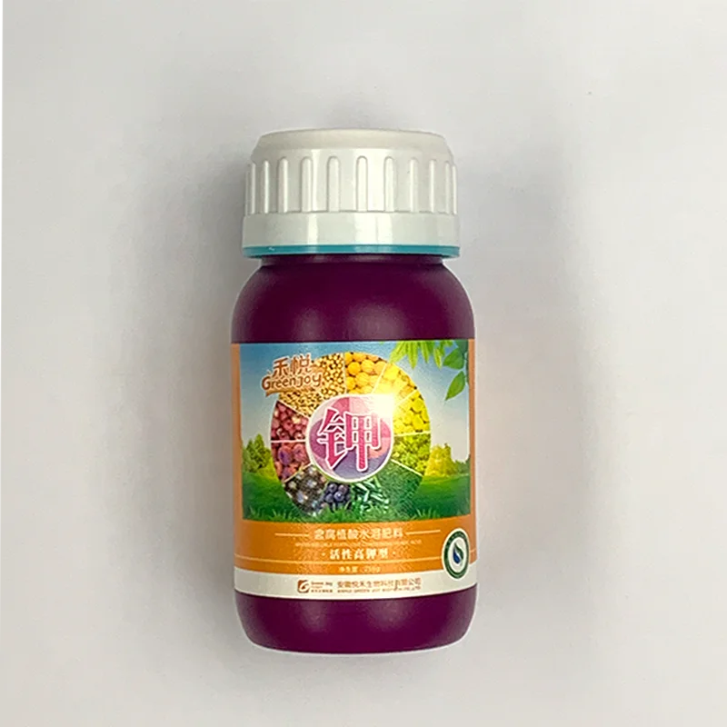 Органическое удобрение гуминовой кислоты, водорастворимое сельскохозяйственное жидкое удобрение гуминовой кислоты Green Joy, Китай, заводская цена