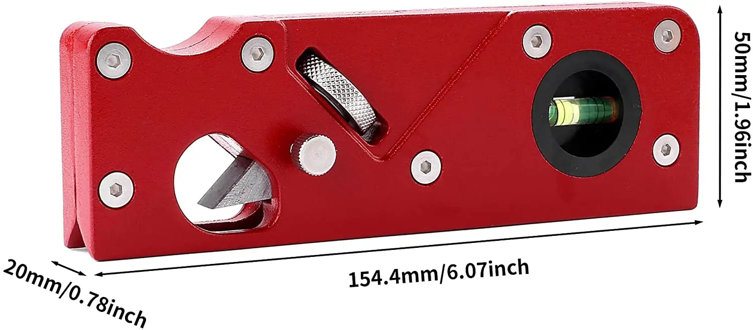 Manual Planer Wood Edge Knife Corner Mini Wood Plane Diy Chamfering Tool Plane 45 Quick Edge Trimming Degree Chamfer Plane Tools