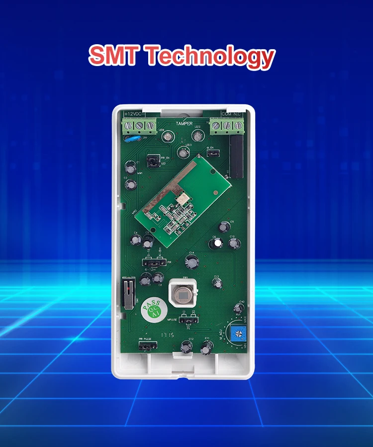 Super Quality Pir Motion Detector human Sensor Double Microwave Two PIR motion detector And MW Detection Tech
