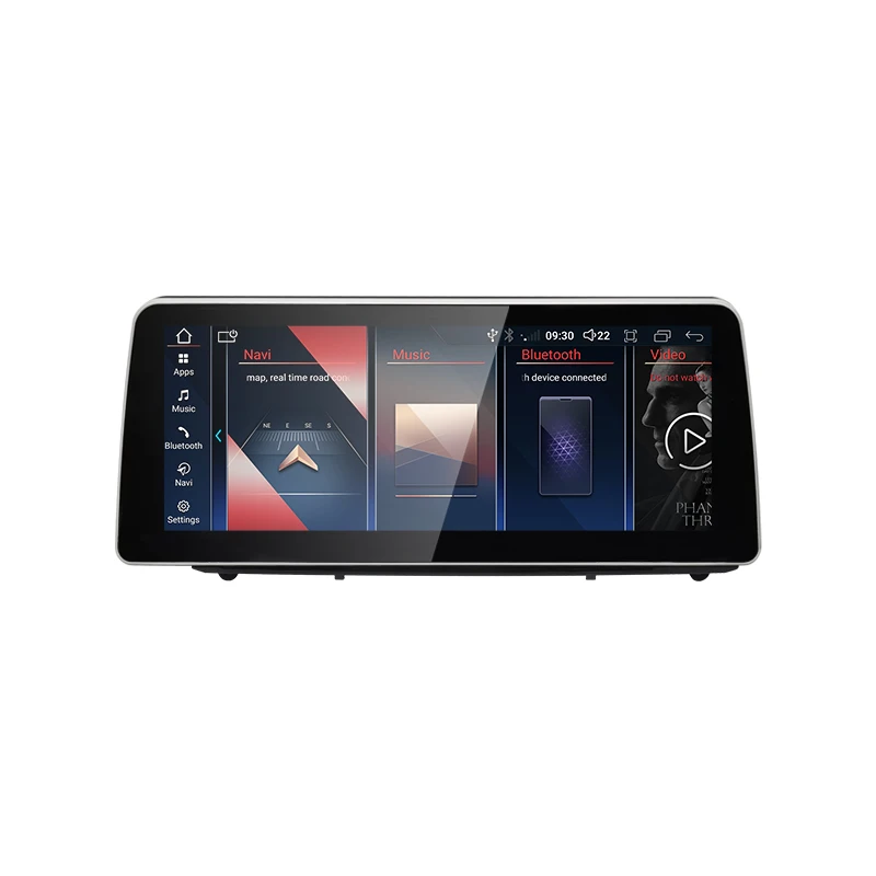 2024 New ID6 ID7 ID8 UI 12.3inc Android System Wireless Carplay AUTO For BMW X5 E70 X6 E71 Car Video Players GPS Navigation