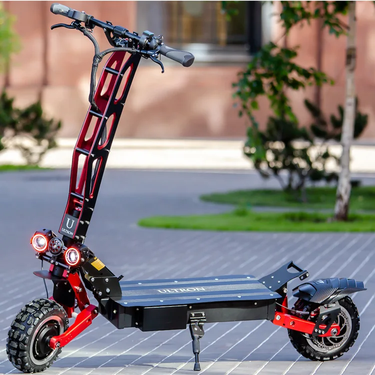 
Double Motor Self Balancing 3200W Adult Foldable 2 Wheel Fast Ultron T128 Electric Controller Scooter 
