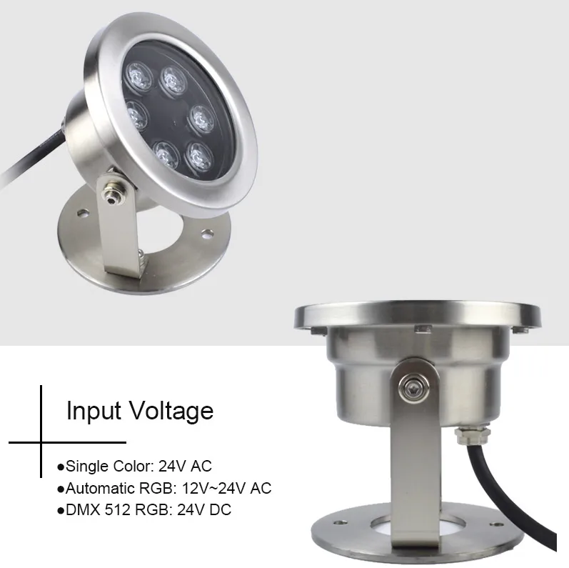 Underwater 36 Led Submersible Spot Light for Water Aquarium Garden Pond Pool Tank fountain light