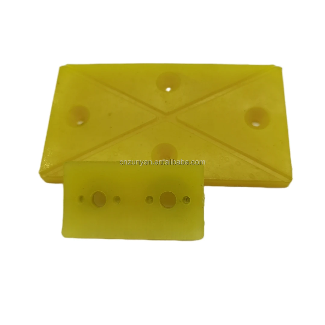 Custom Molded Hard Polyurethane PU Urethane Solid Block Polyurethane Cushion Shock Buffer Block