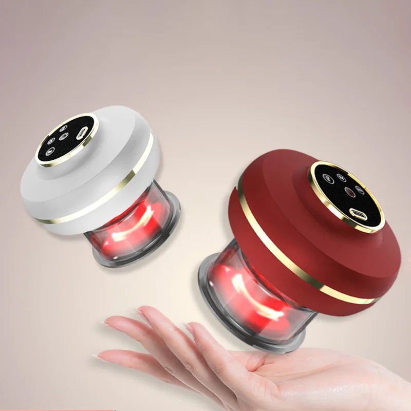 Wholesale electric cupping machine smart Vacuum Cupping massager Set Scraping Guasha electric cupping therapy device