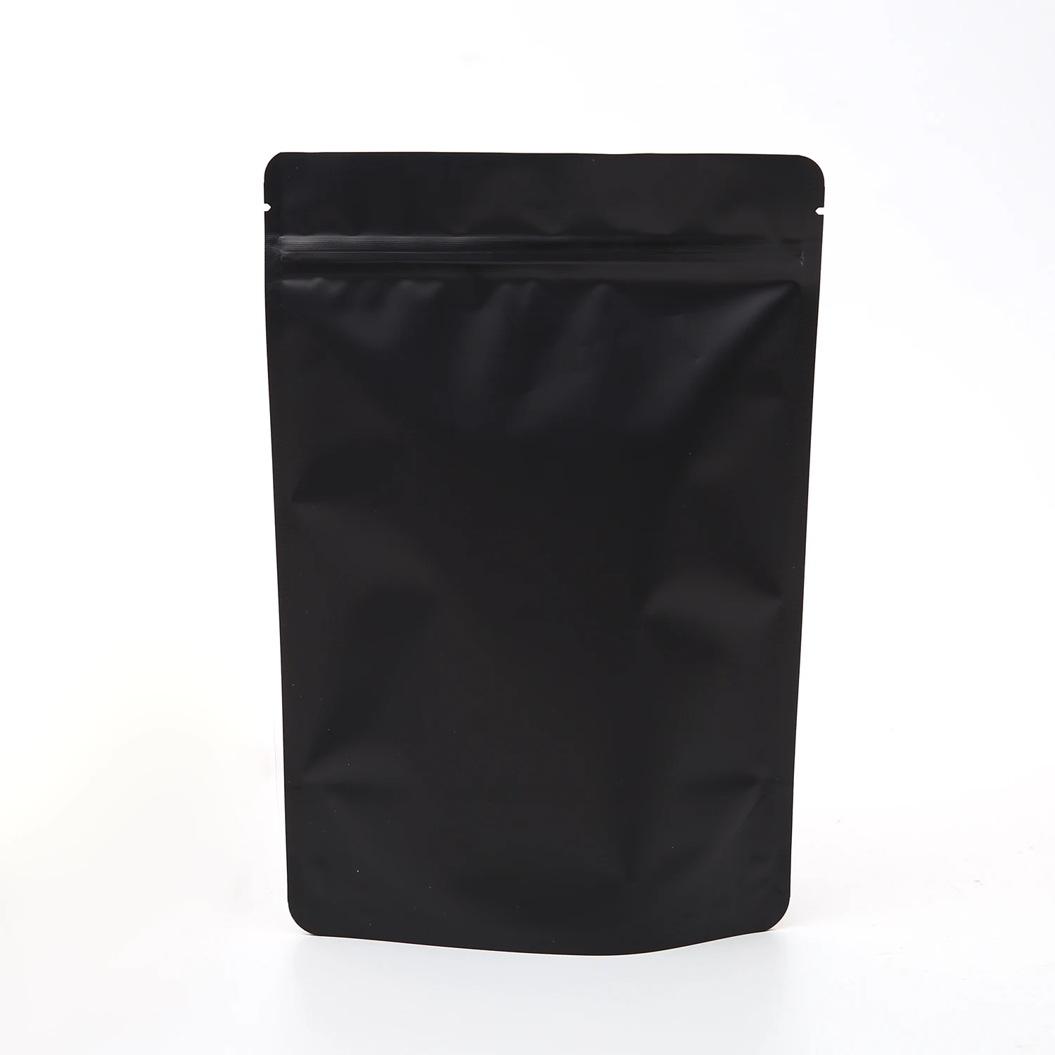 Plastic bags with zip-lock closure matte white tea and coffee bag in various sizes plastic bags