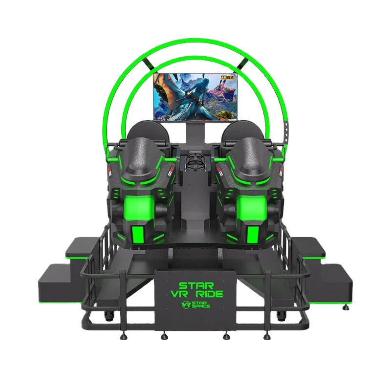 Star Space VR 9D VR Simulator Flight Simulator  play station 5 racing simulator cockpit VR Arcade Hall Rides