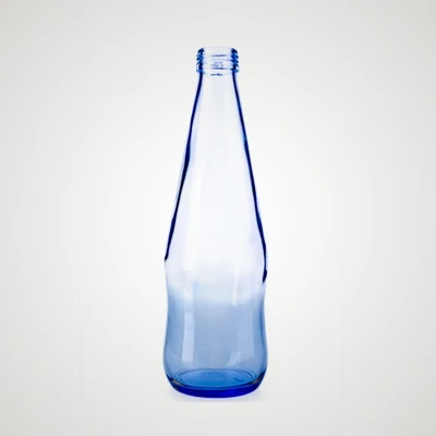 
500ml blue glass bottle glass water bottle mineral water bottle 