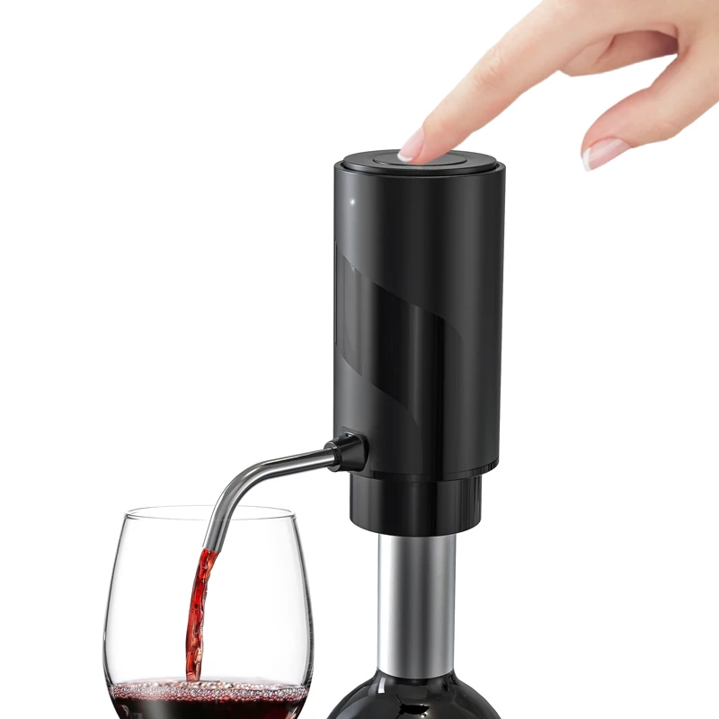 Electric automatic wine decanter easy use wine aerator dispenser