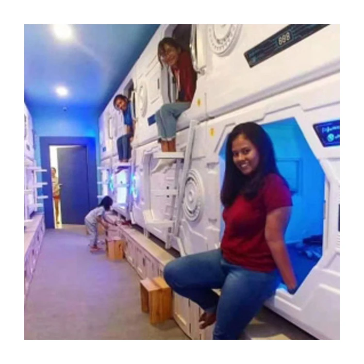 Factory direct space capsule capsule bunk hostel beds hotel capsule box bed