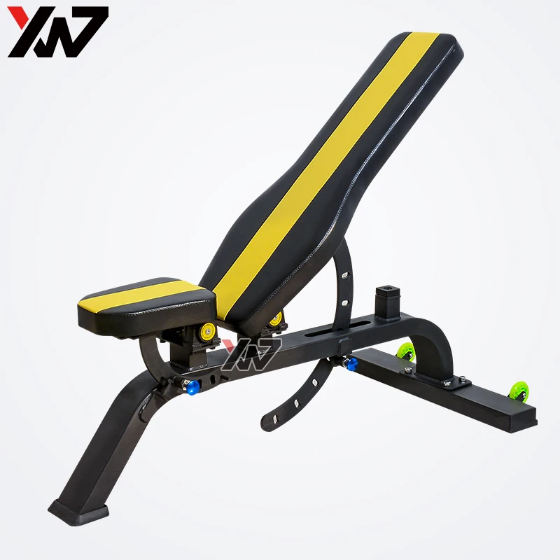 High quality gym equipment weight lifting adjustable bench & racks