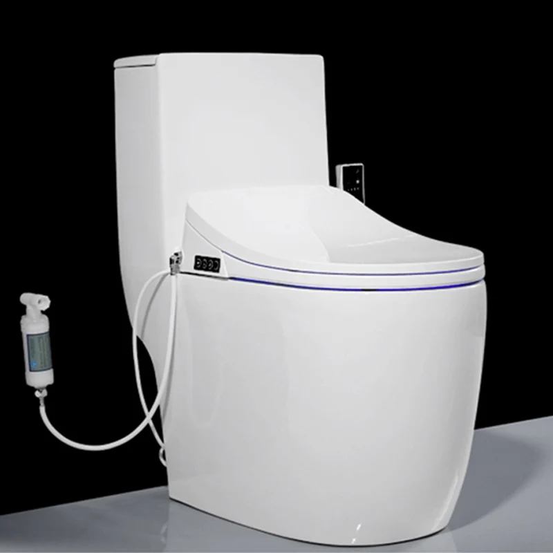 Electronic Flush Intelligent Senor Warm Heated Automatic Operation Smart Toilet Seat with Bidet