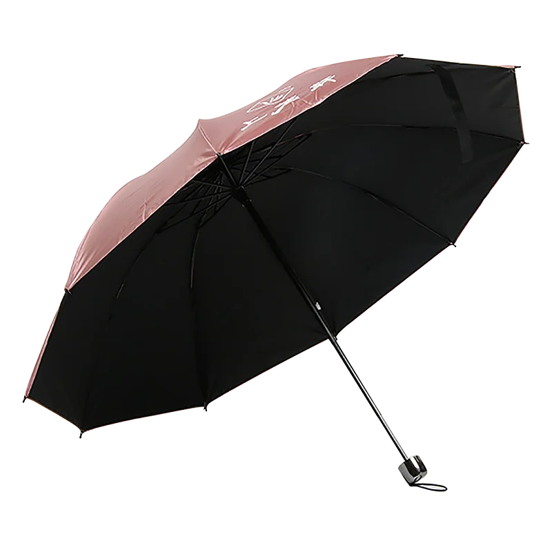 Factory Wholesale Custom Logo Fashion Umbrella Manual Uv Sun Umbrella Unbreakable Umbrella