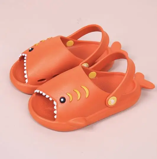 Модные детские новые симпатичные Тапочки детские сабо домашняя садовая обувь