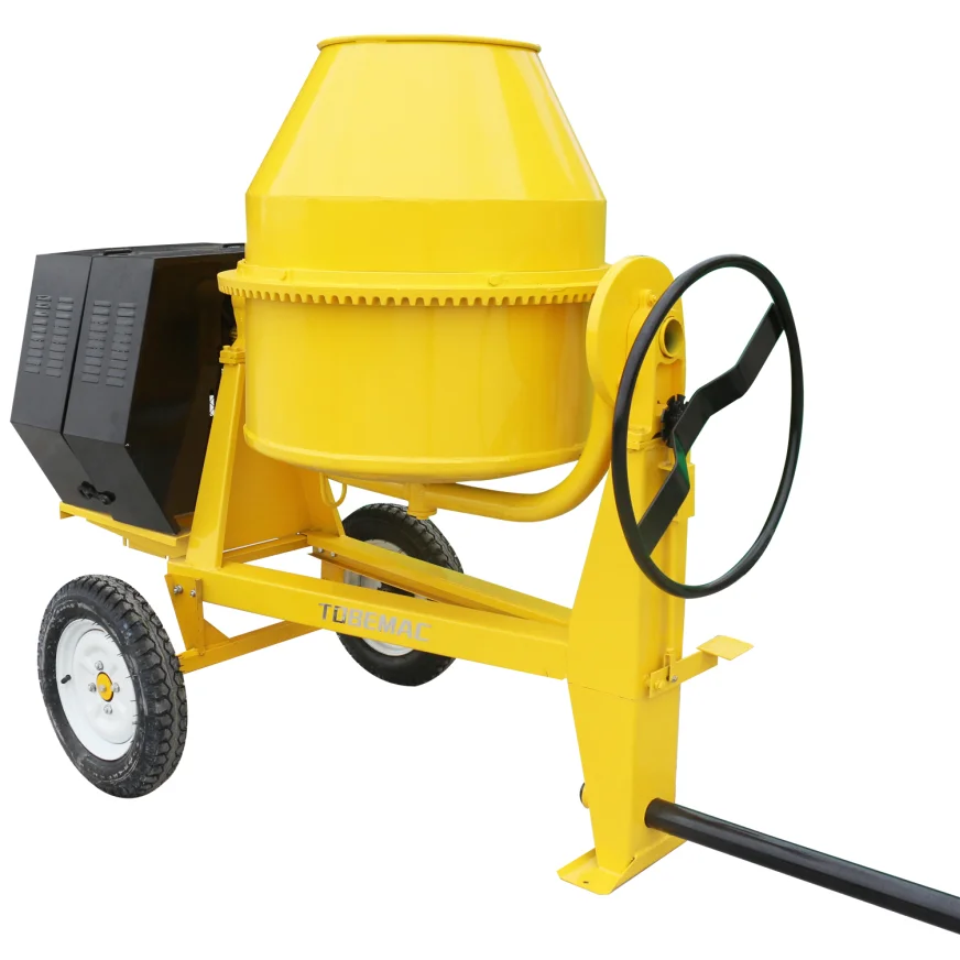 Portable Diesel 500L Concrete Mixer with Pump Machine Self Loading Mobile portable Concrete Mixer with Pump for Construction