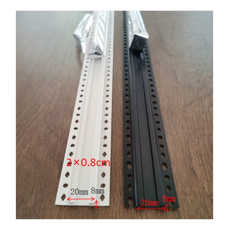 Двойная разделительная сетчатая угловая защитная линия из ПВХ