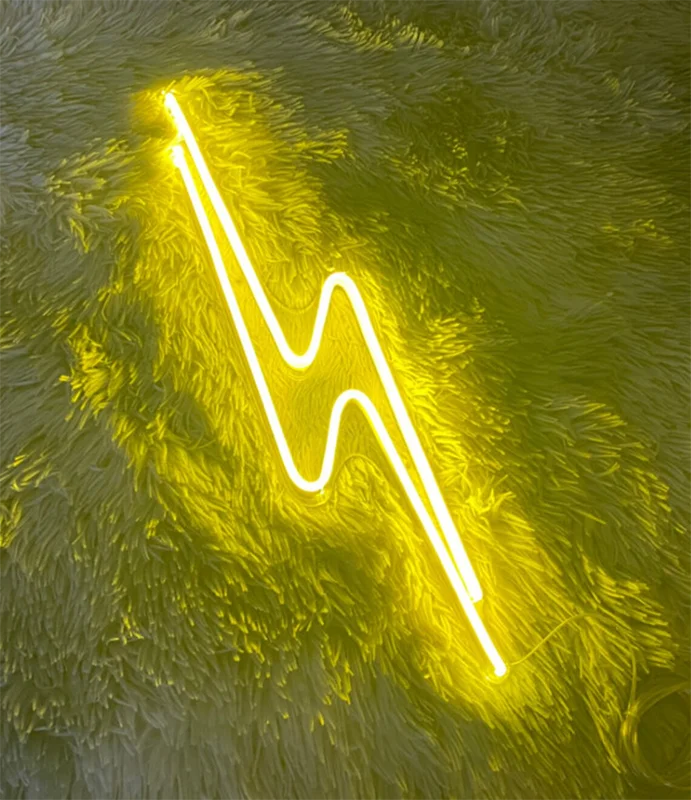 Led Neon Sign PlayStation Cactus Jack Game On Skeleton Disco Cheers Lightning Bolt Man Cave Neon Sign for Event Party