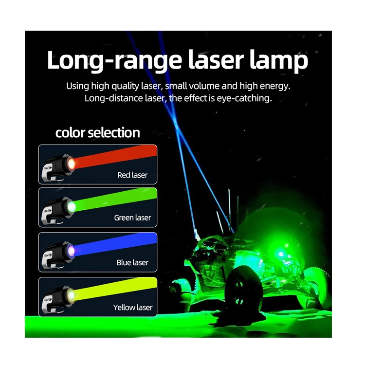LED Whip Antenna  green blue yellow white color  flag light flag Antenna light