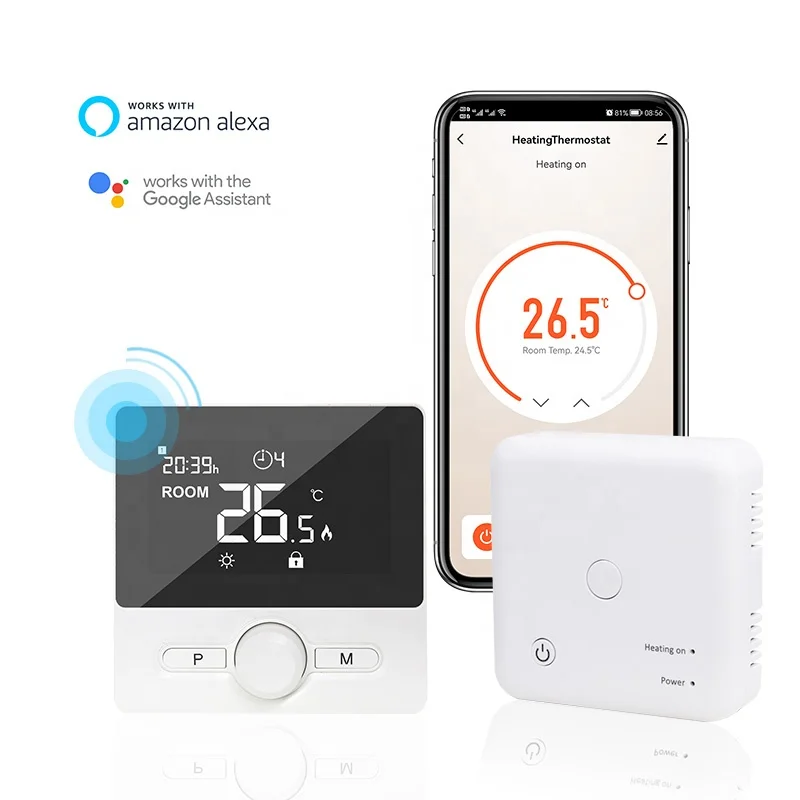 New Arrival Touch RF Wireless Smart Thermostat From E-Top Thermostat Manufacturer