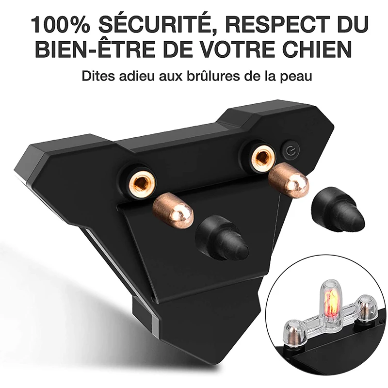 
Pet Accessories Agility Amazon Factory Anti Barking Device Stop Bark Electric Shock Remote Police Dog Remote Training Collar 