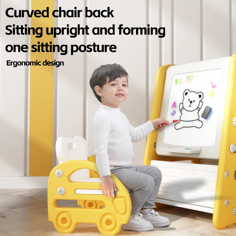 Thick Plastic Indoor Child Seat Household Baby Chair Comfortable Indoor Plastic Stool Car chair