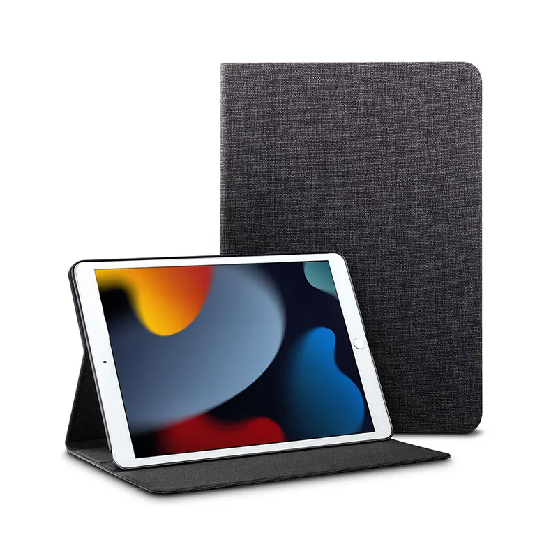 ESR Original luxury PC Back +PU Genuine leather adjustable stand 10.2 inch Smart Cover Tablet Case for iPad 2021 2020 2019 Case