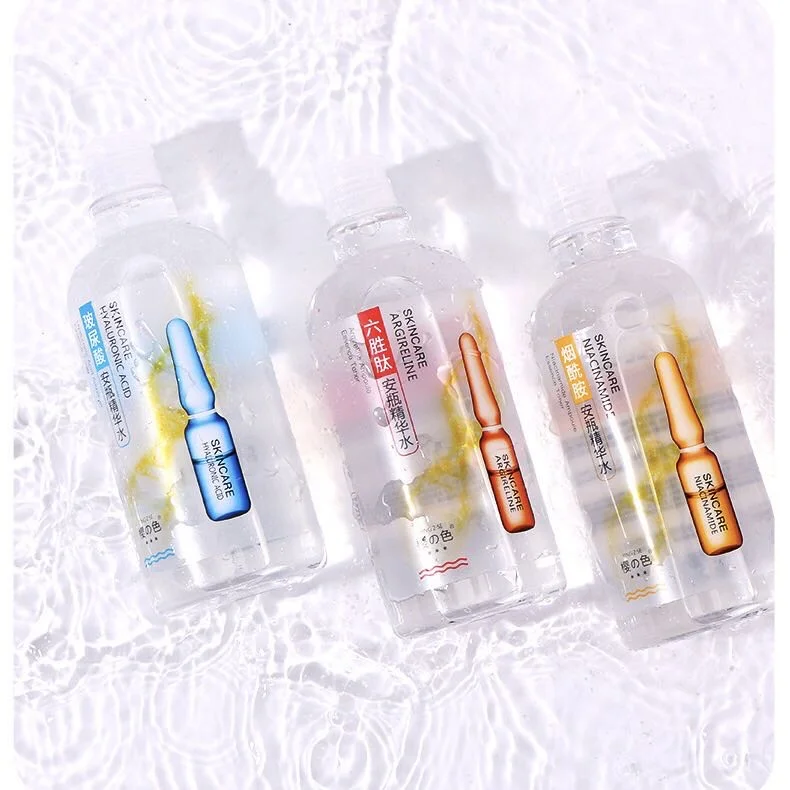 Serum Hydrating Moisturizing Skin Toner 500ml HA Niacinamide Argireline DIY Facial Mask Liquid