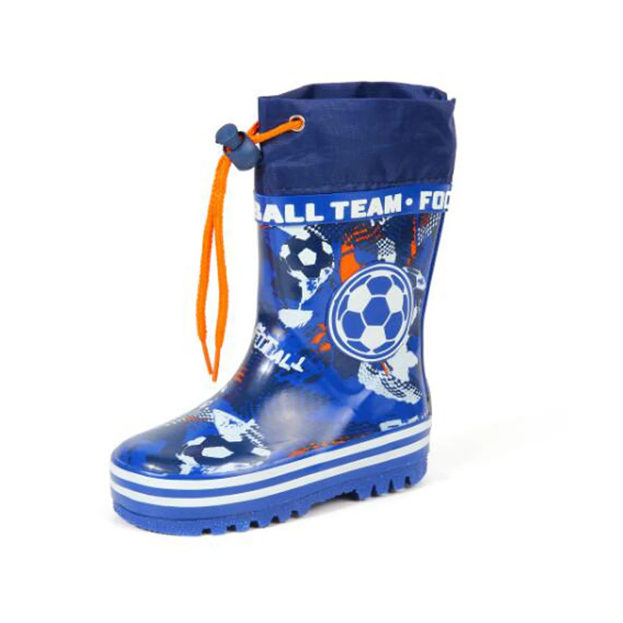 Custom cartoon, little shark color rubber boots for children