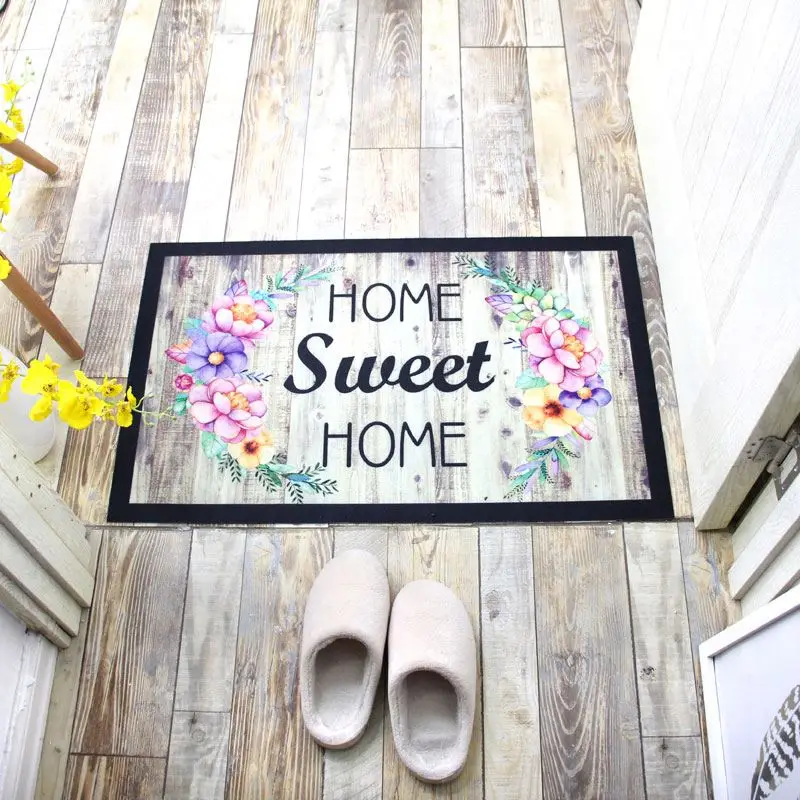 
Personalized Natural Coconut Fiber Door Mat Dirt Trapping Coir Floor outdoor mat 